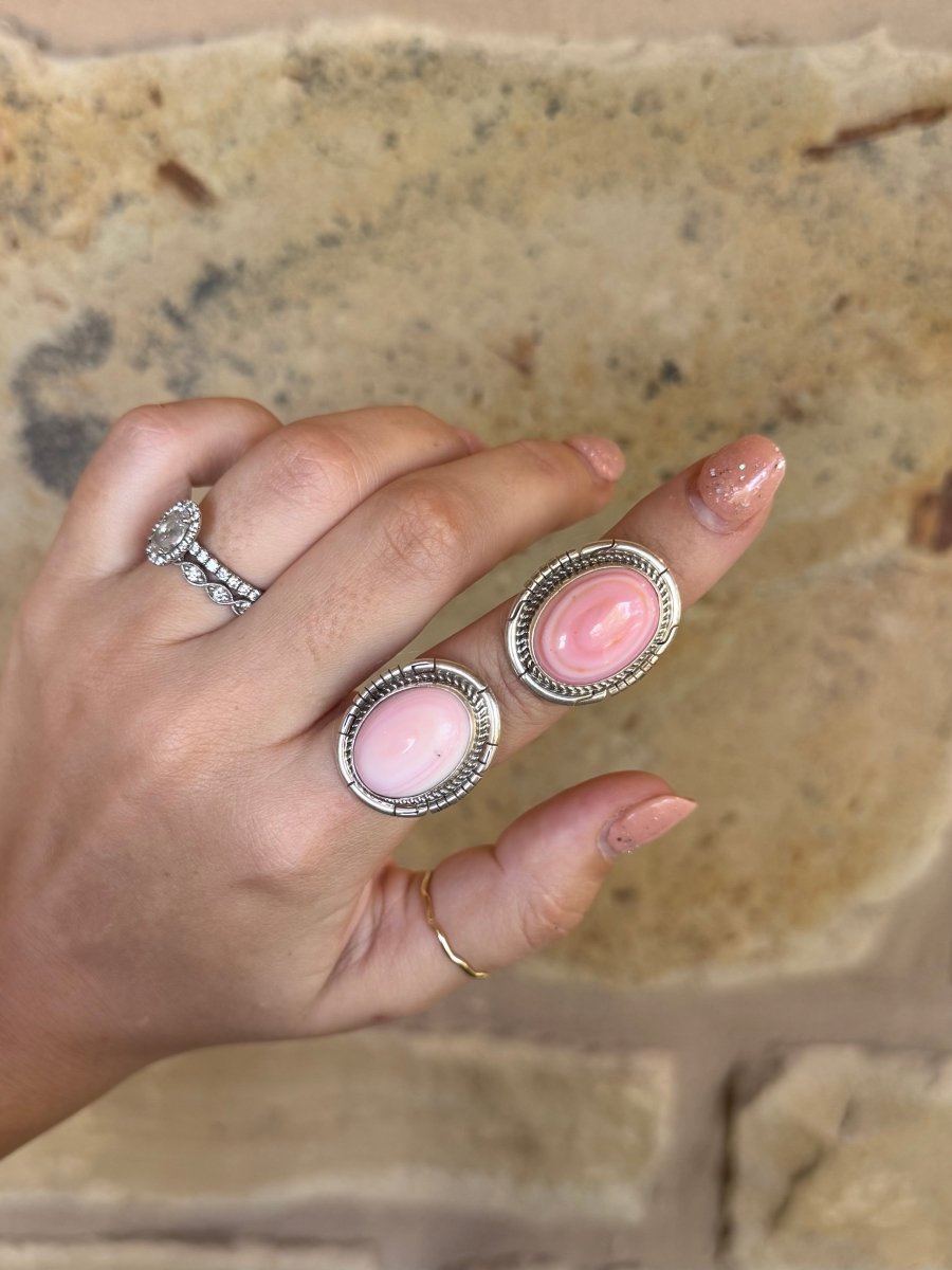 Rockdale Pink Conch Ring
