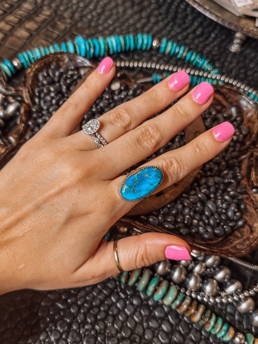 Route 66 Turquoise Ring
