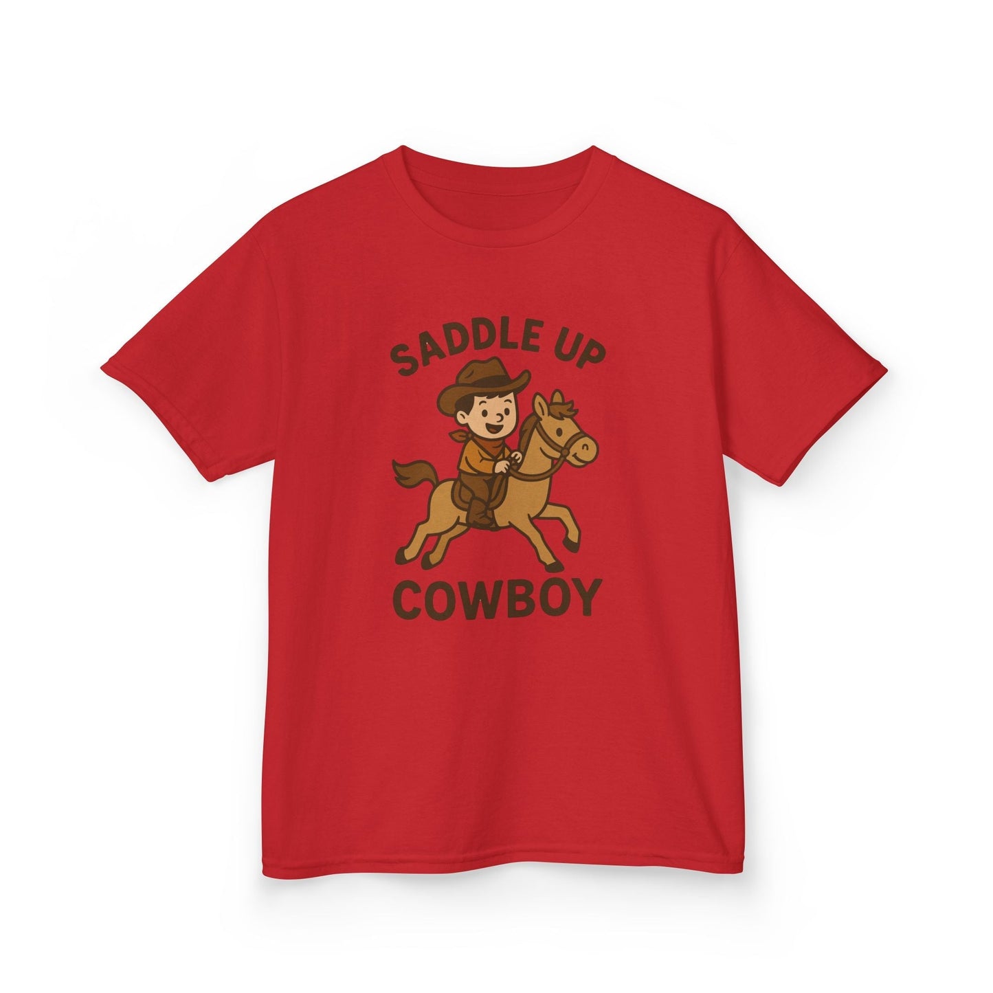 Saddle Up Cowboy Kids Tee