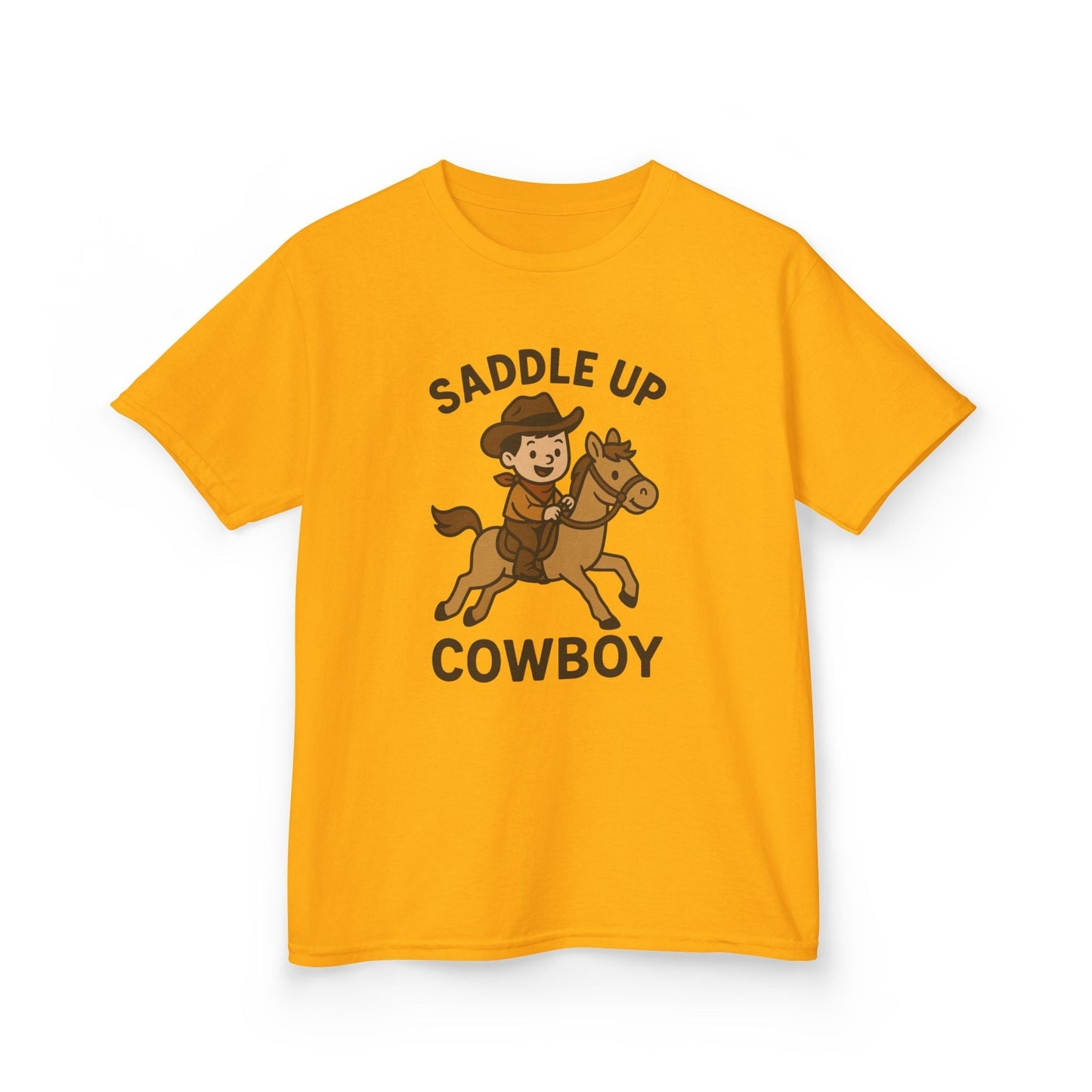 Saddle Up Cowboy Kids Tee