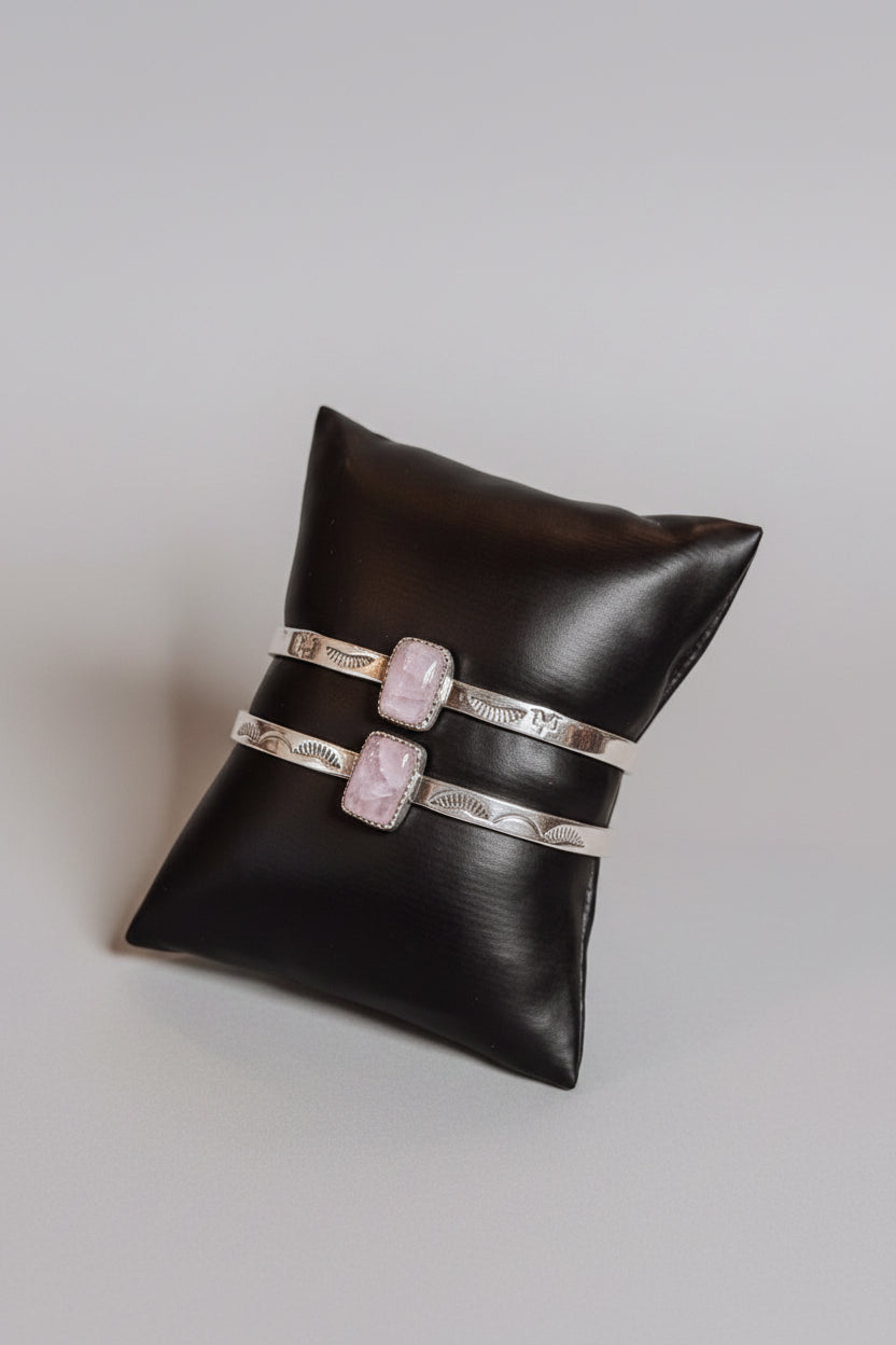 Saddleback Kunzite Bracelet