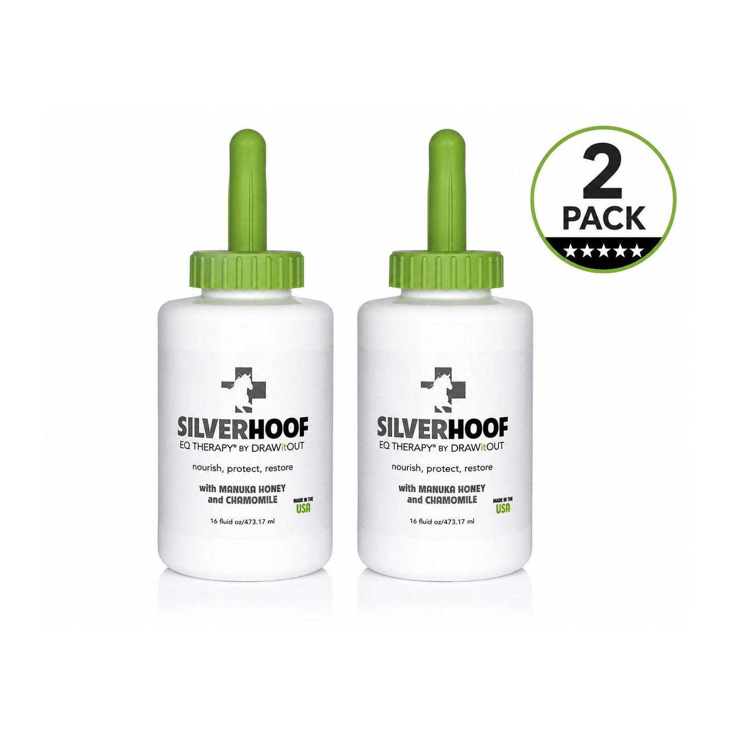 Silver Hoof EQ Therapy® 16oz | Draw It Out® Hoof Care