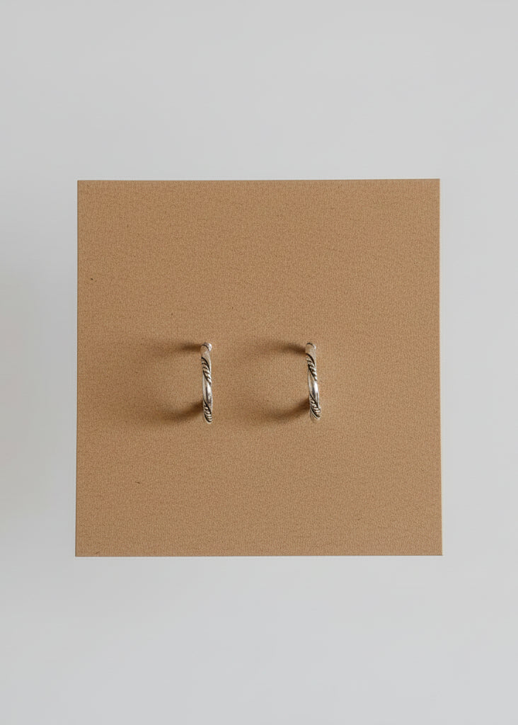 Sinclair Silver Hoops