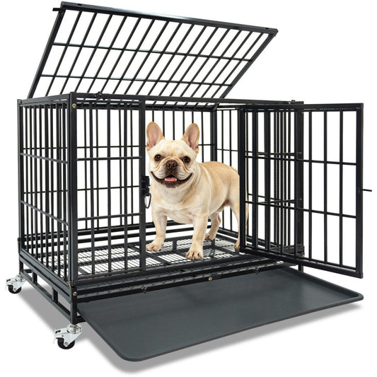 37" Stackable Heavy Duty Dog Kennel 371D08