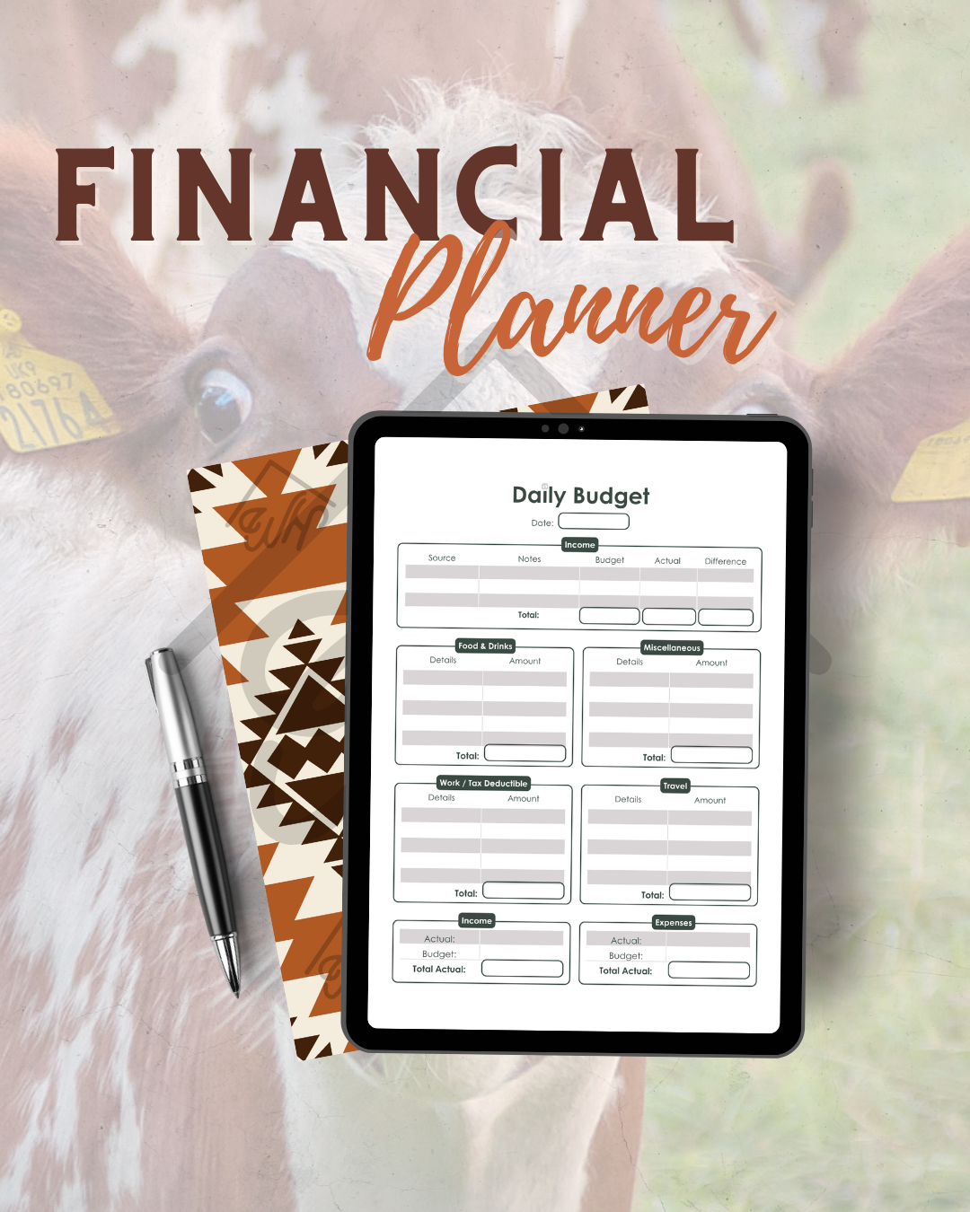 Financial Planner Digital Downloads