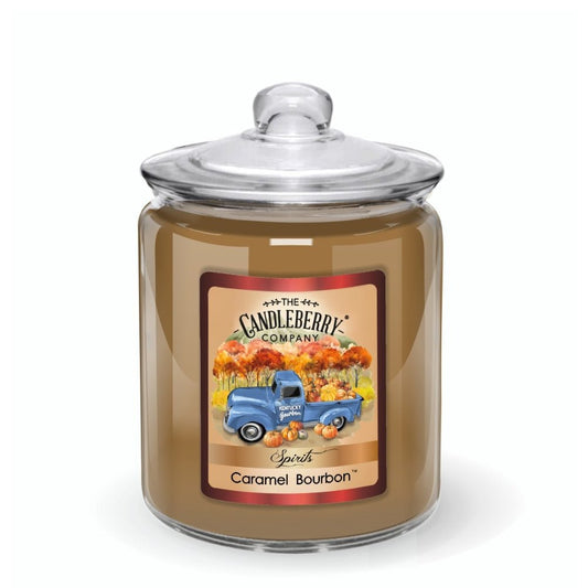 SPIRITS - Caramel Bourbon™, 3 - Wick, Candy Jar Candle (Collective)