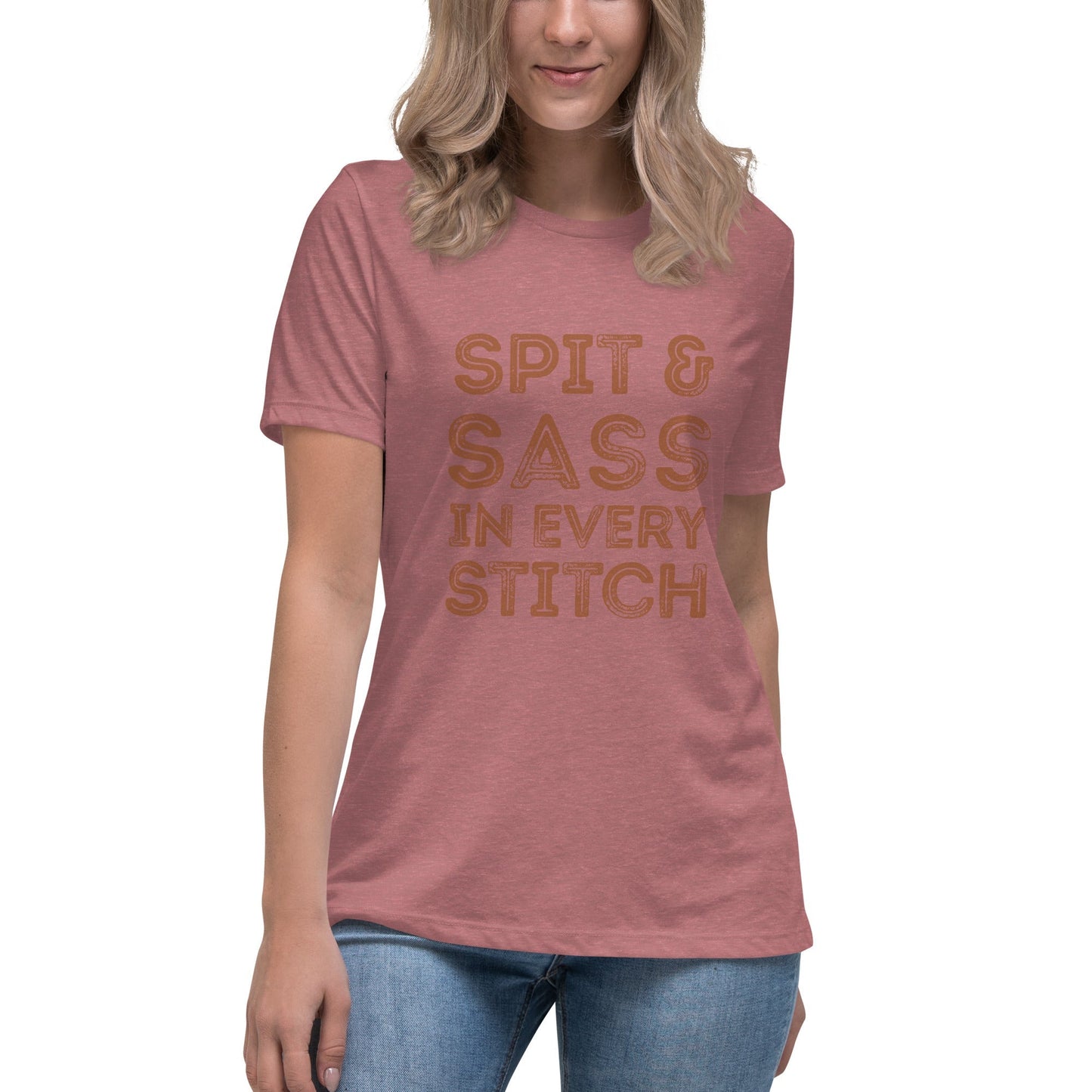 Spit and Sass Rustic Design Tee
