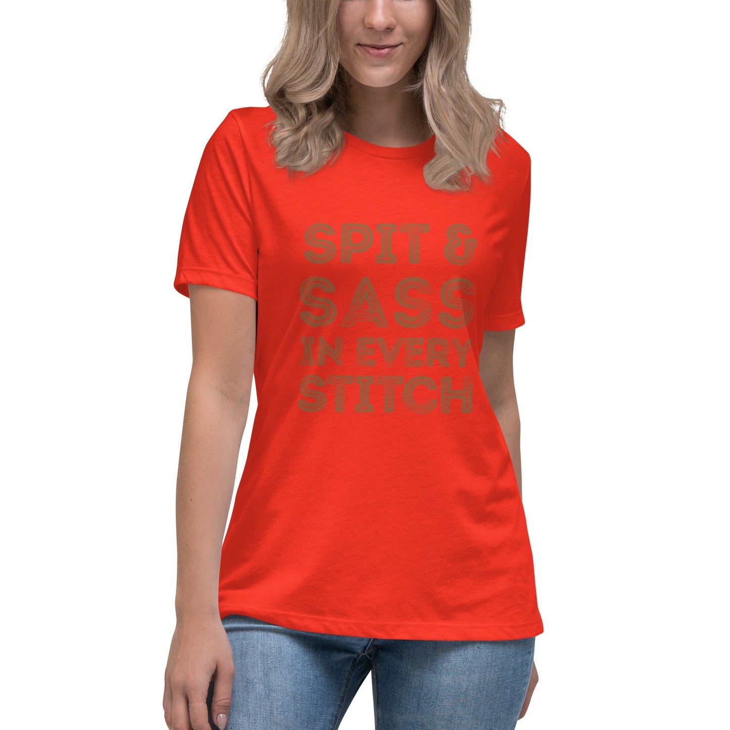 Spit and Sass Rustic Design Tee