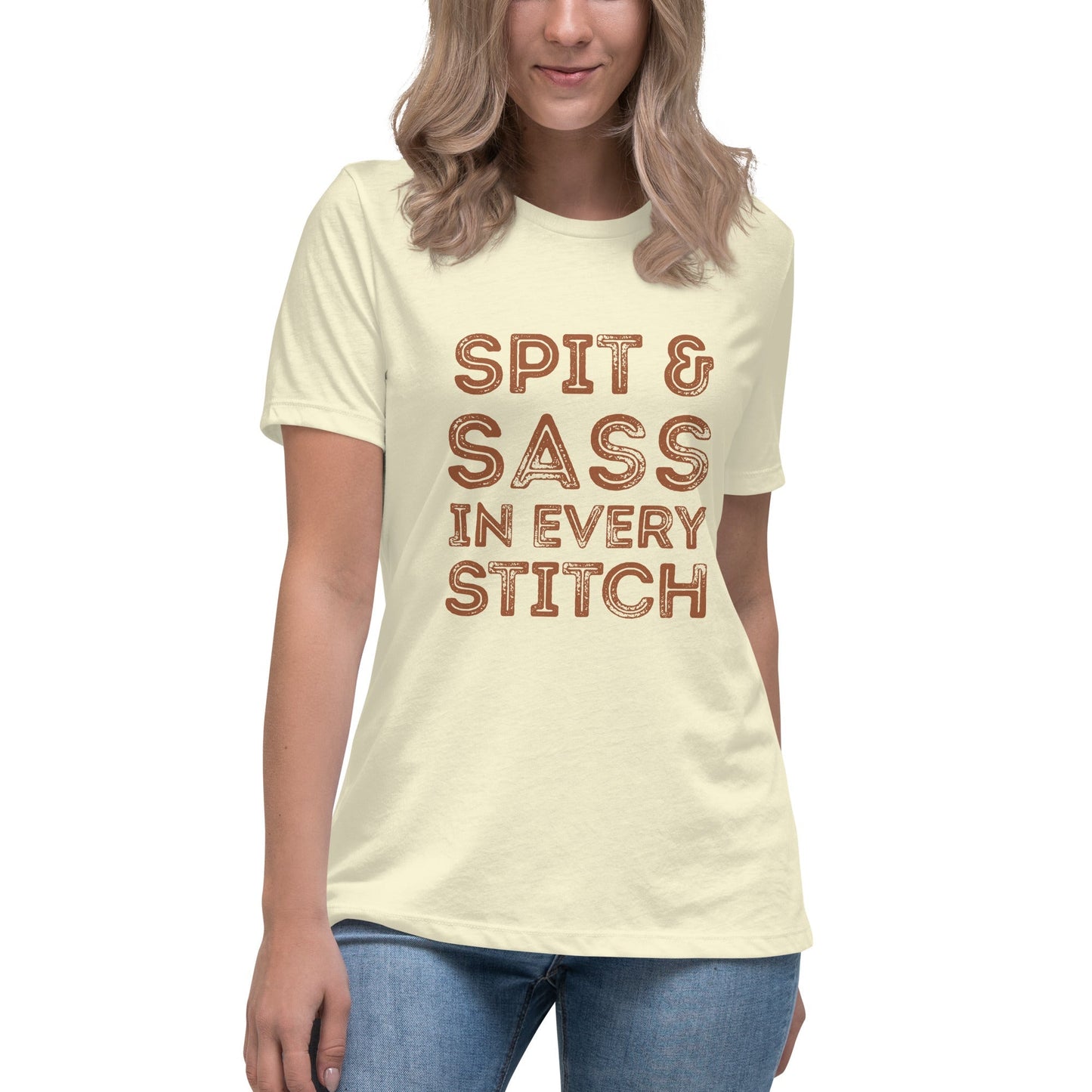 Spit and Sass Rustic Design Tee