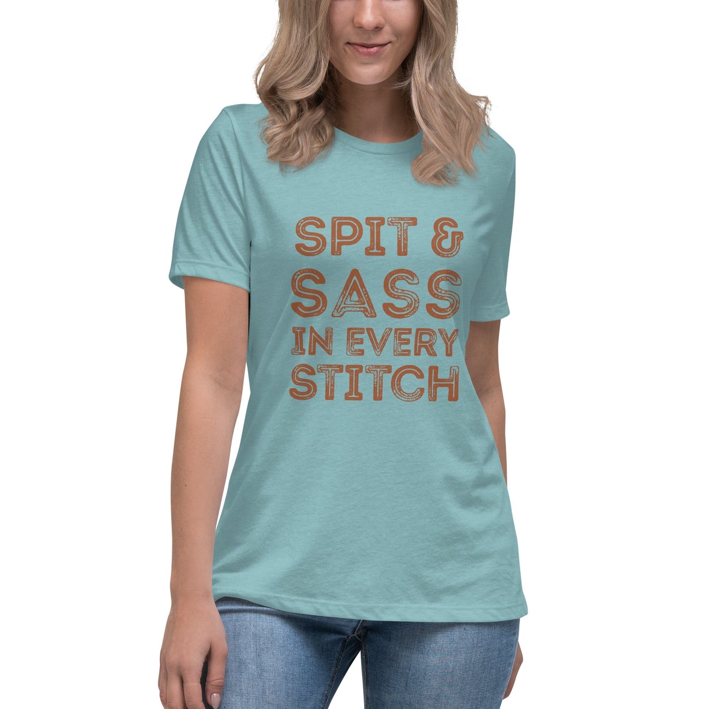 Spit and Sass Rustic Design Tee