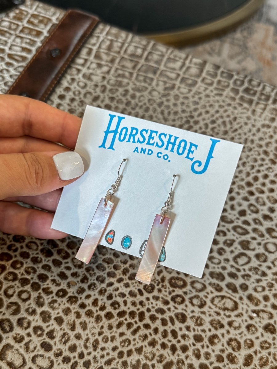 Splendora Pink Shell Earrings