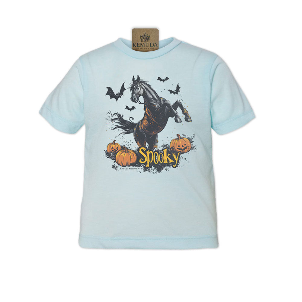 SPOOKY - Toddler Western Horse Halloween Tee