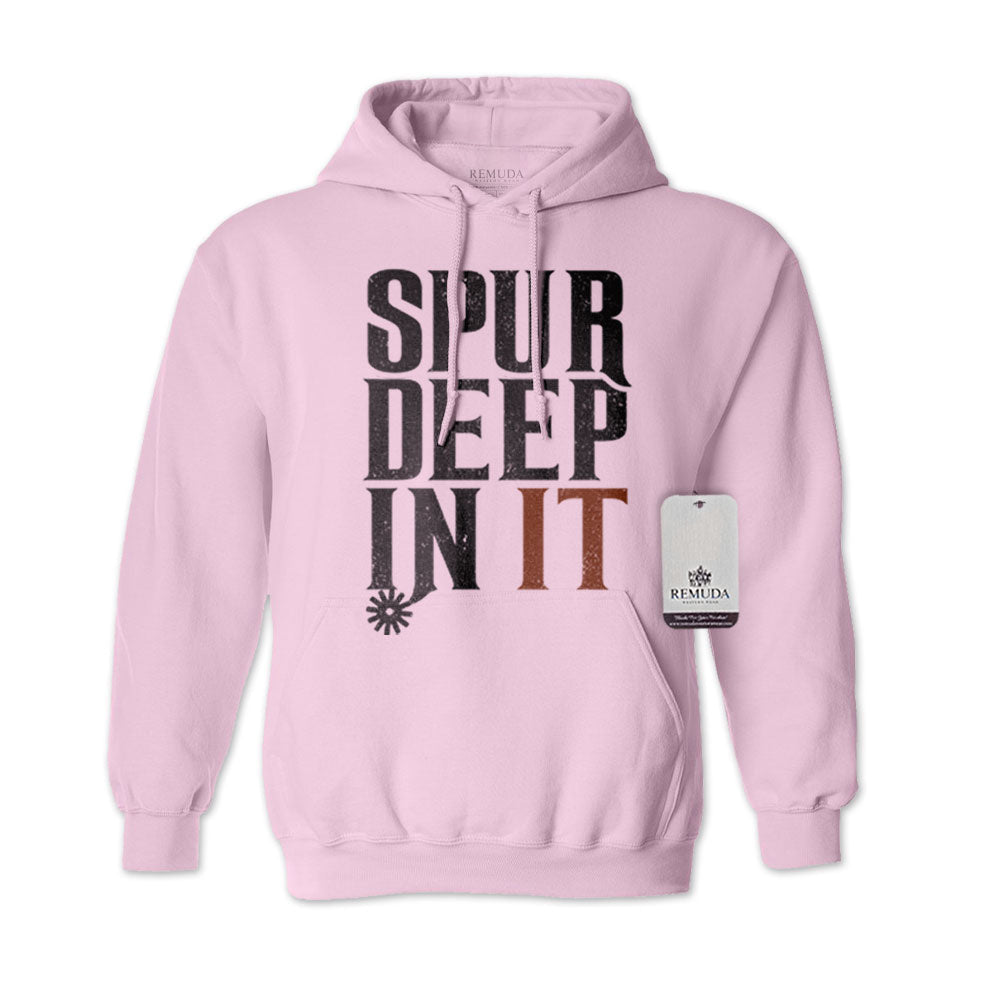 Spur Deep In It - Adult Unisex Western Hoodie