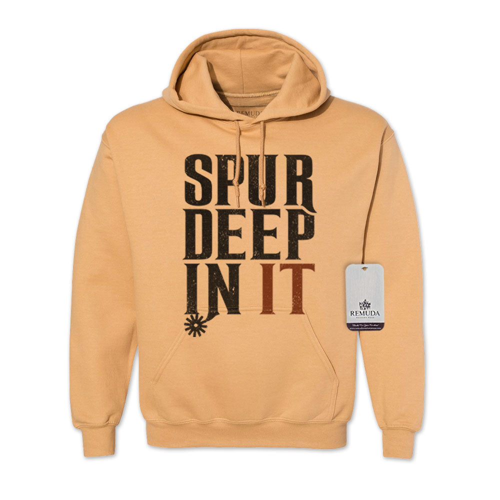 Spur Deep In It - Adult Unisex Western Hoodie