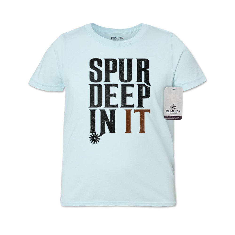 Spur Deep In It - Youth Western Tee T-Shirt