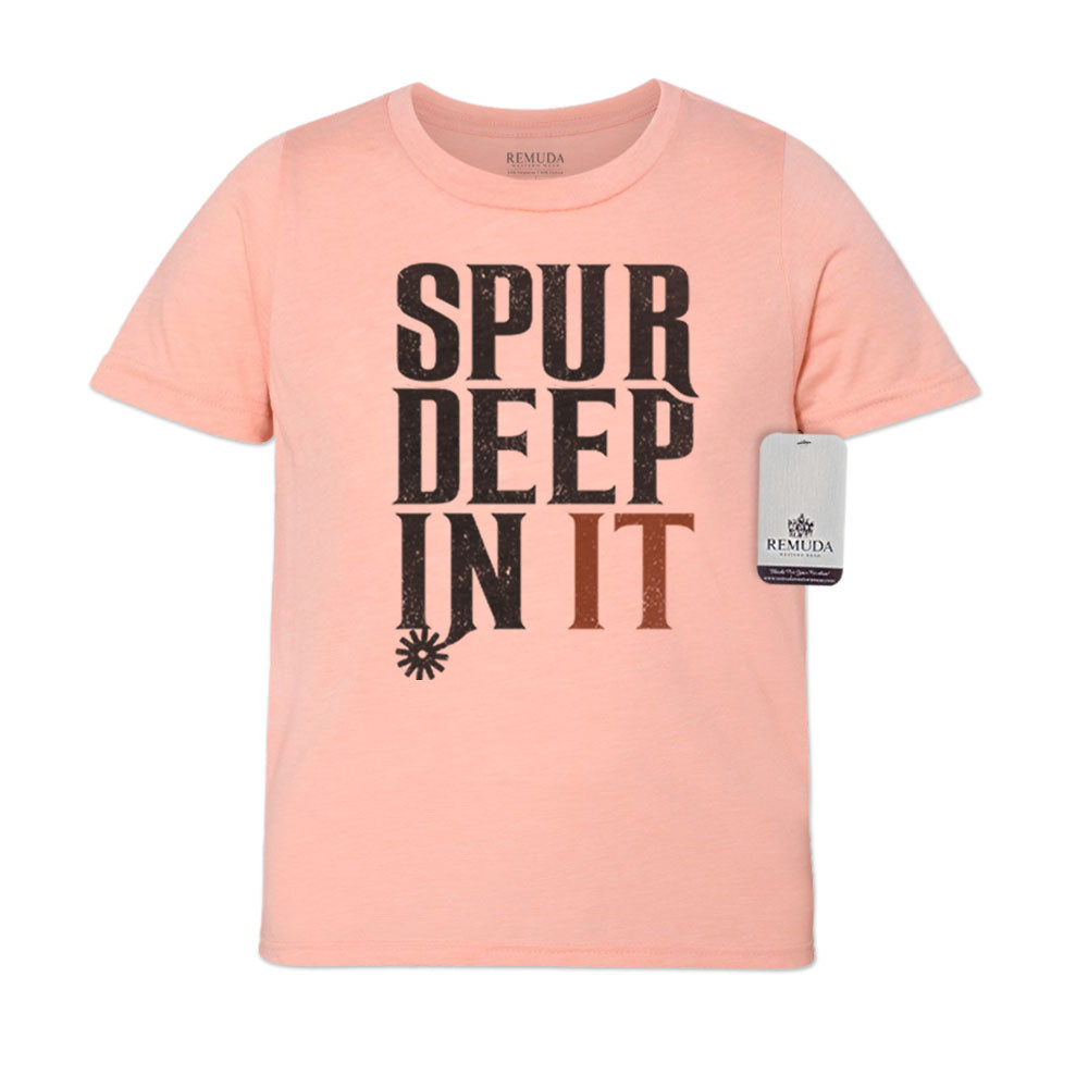 Spur Deep In It - Youth Western Tee T-Shirt