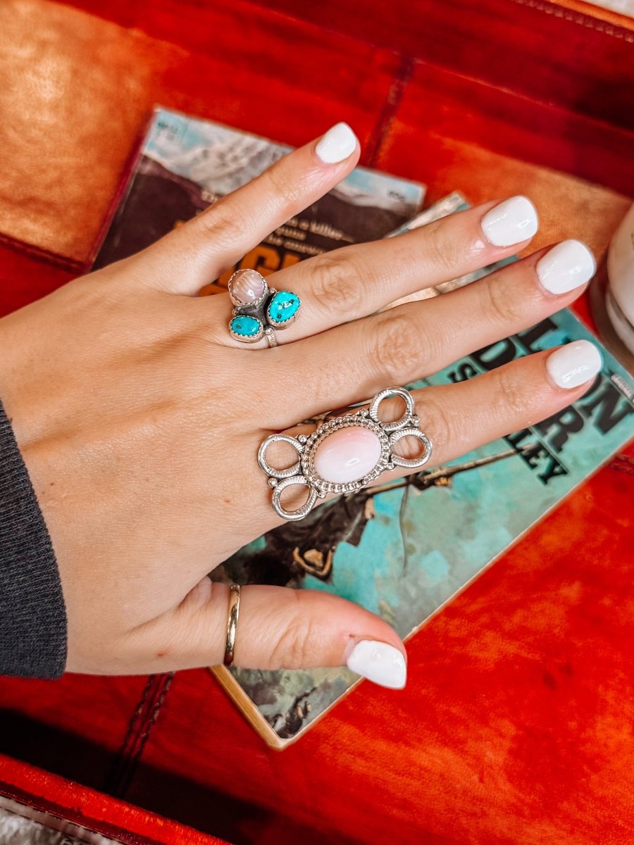 Stagecoach Pink Conch Ring