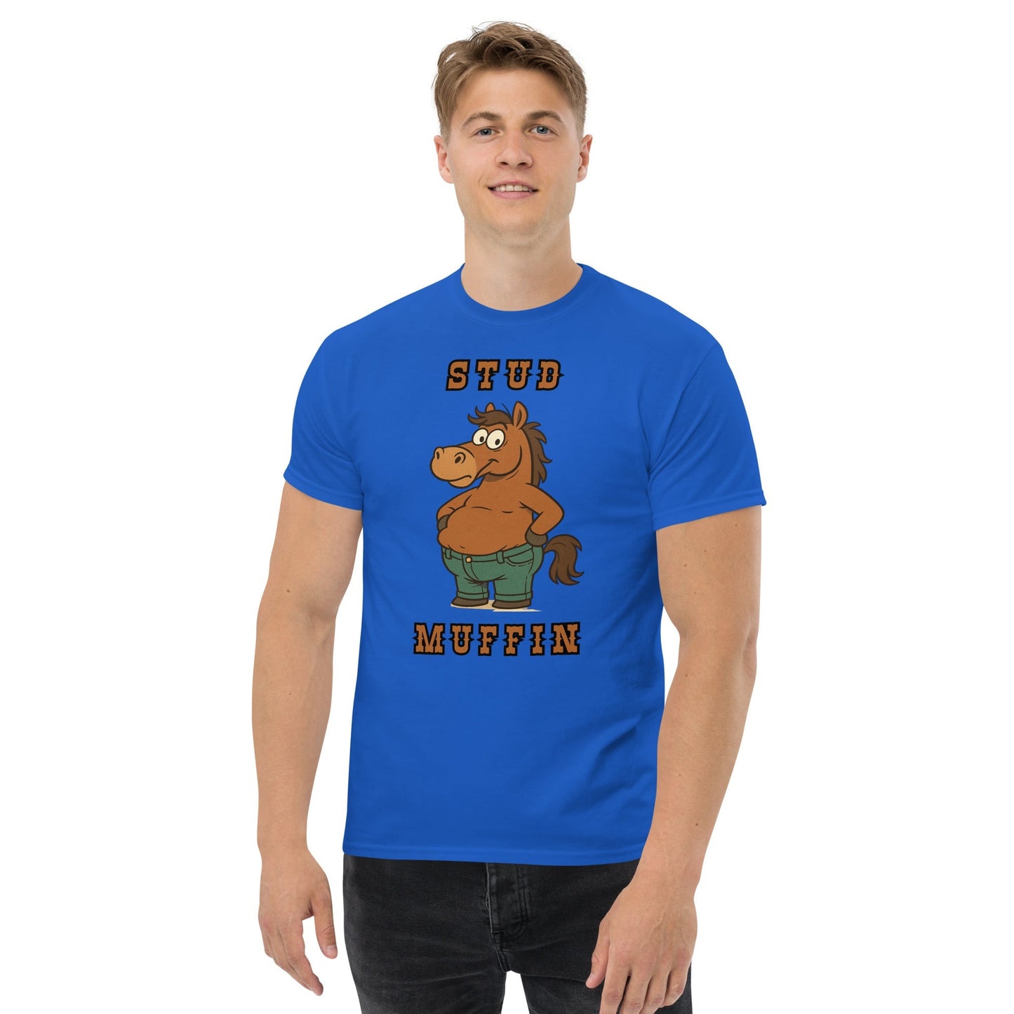Stud Muffin Graphic T-Shirt