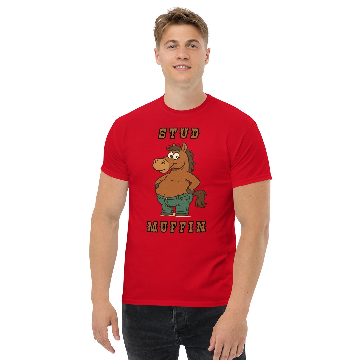 Stud Muffin Graphic T-Shirt