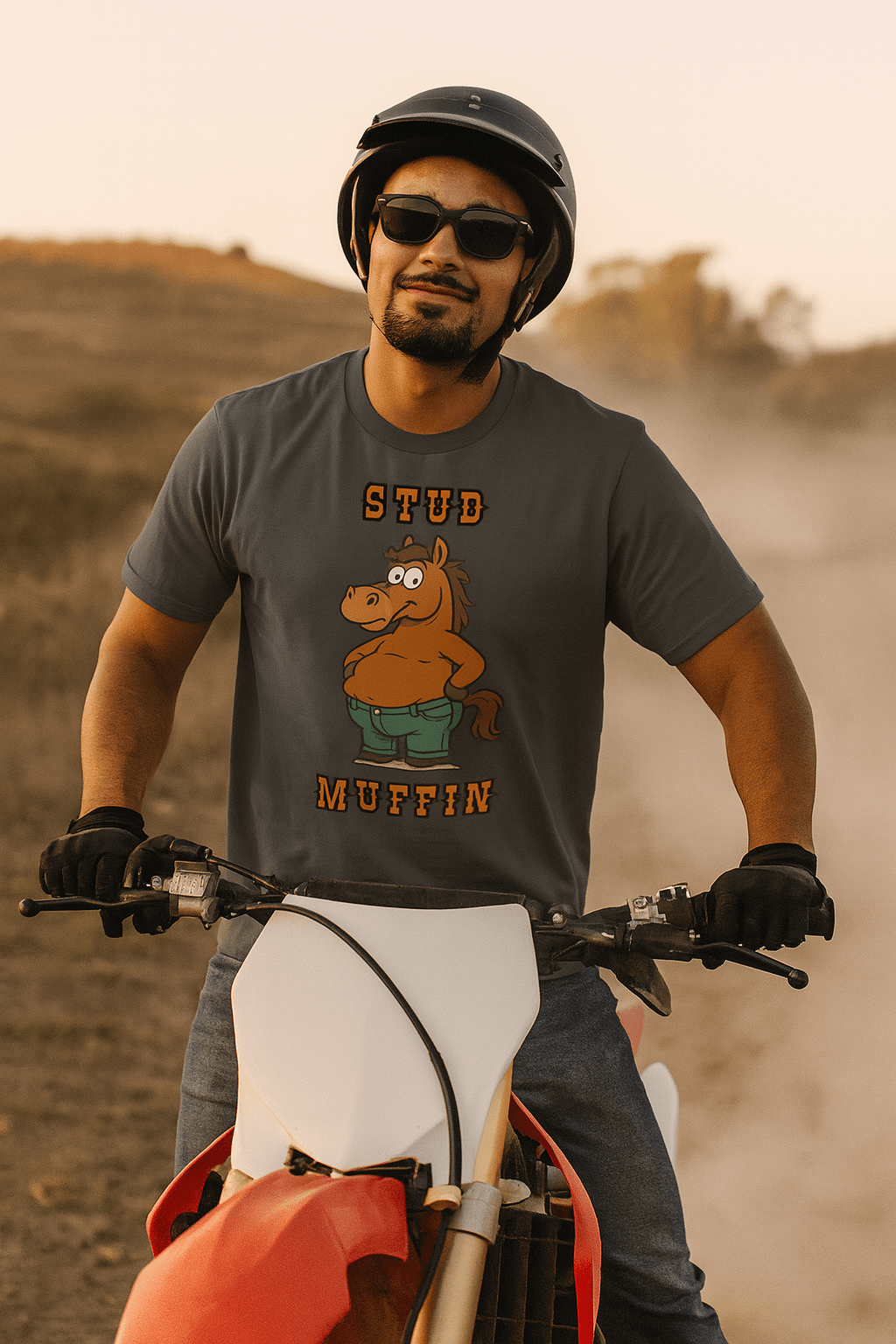 Stud Muffin Graphic T-Shirt