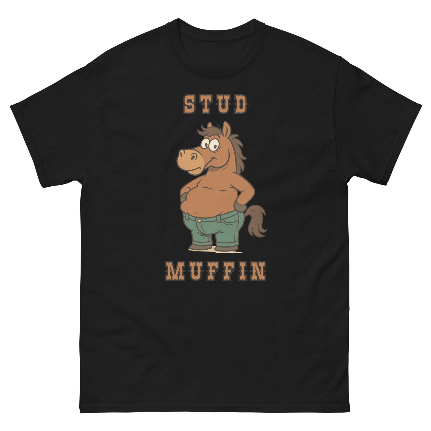 Stud Muffin Graphic T-Shirt