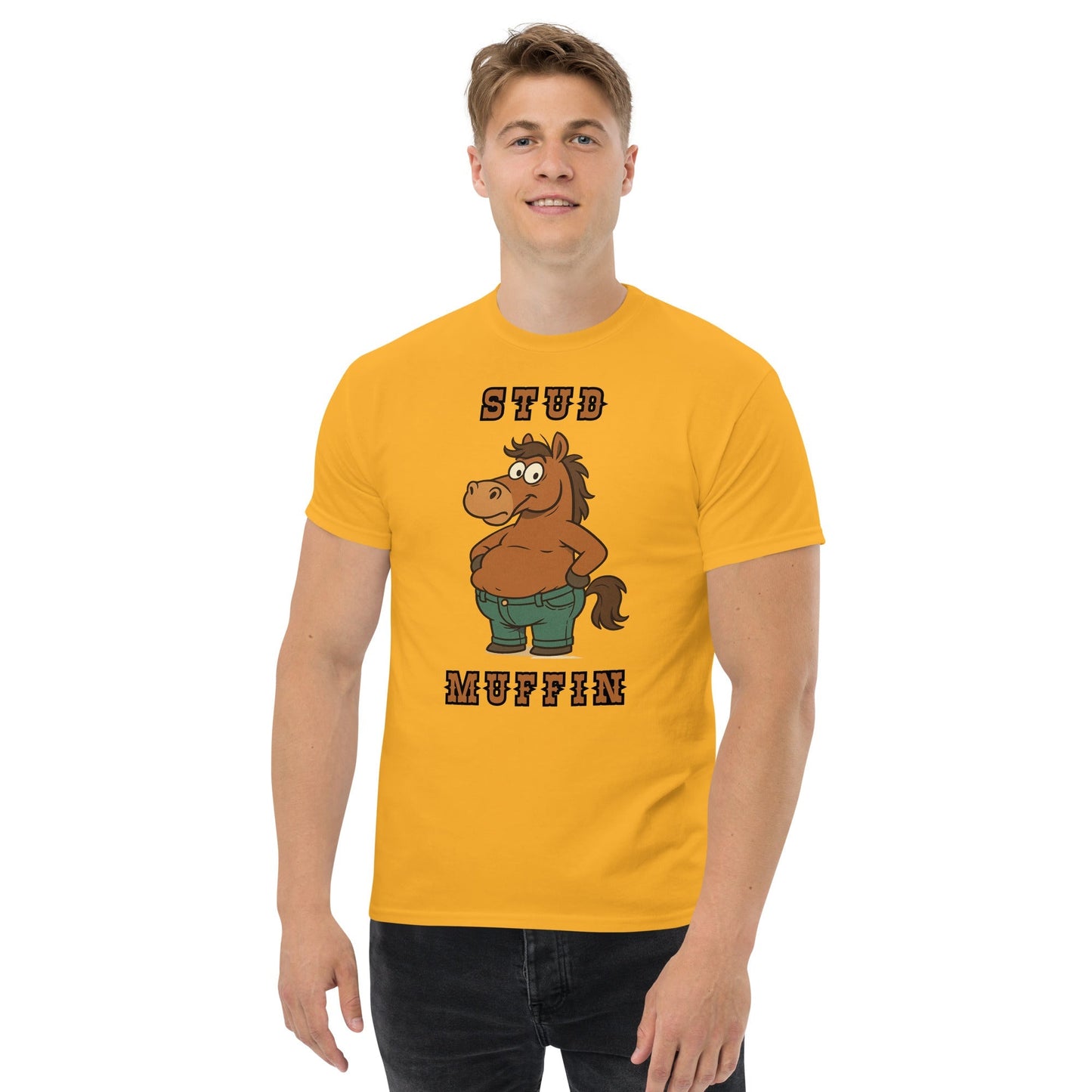 Stud Muffin Graphic T-Shirt