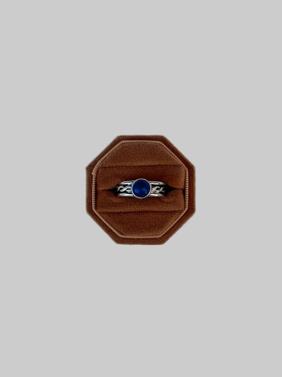 Temple Blue Lapis Ring