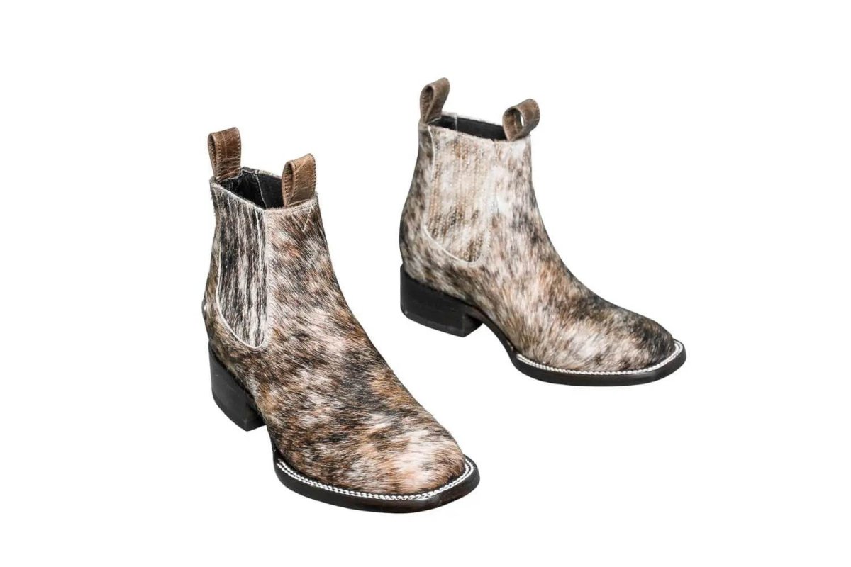 Aurora Cowhide Ankle Boots | Size 6.5 US