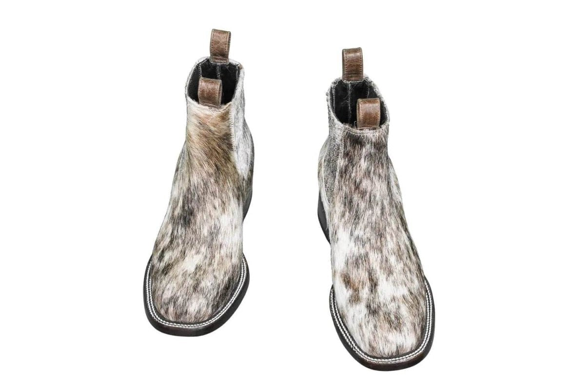 Aurora Cowhide Ankle Boots | Size 7.5 US