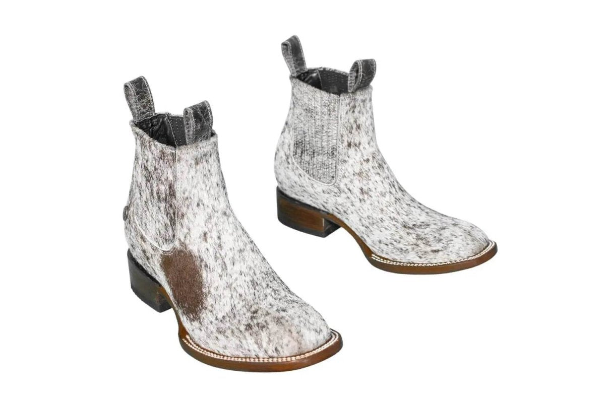 Aurora Cowhide Ankle Boots | Size 7.5 US