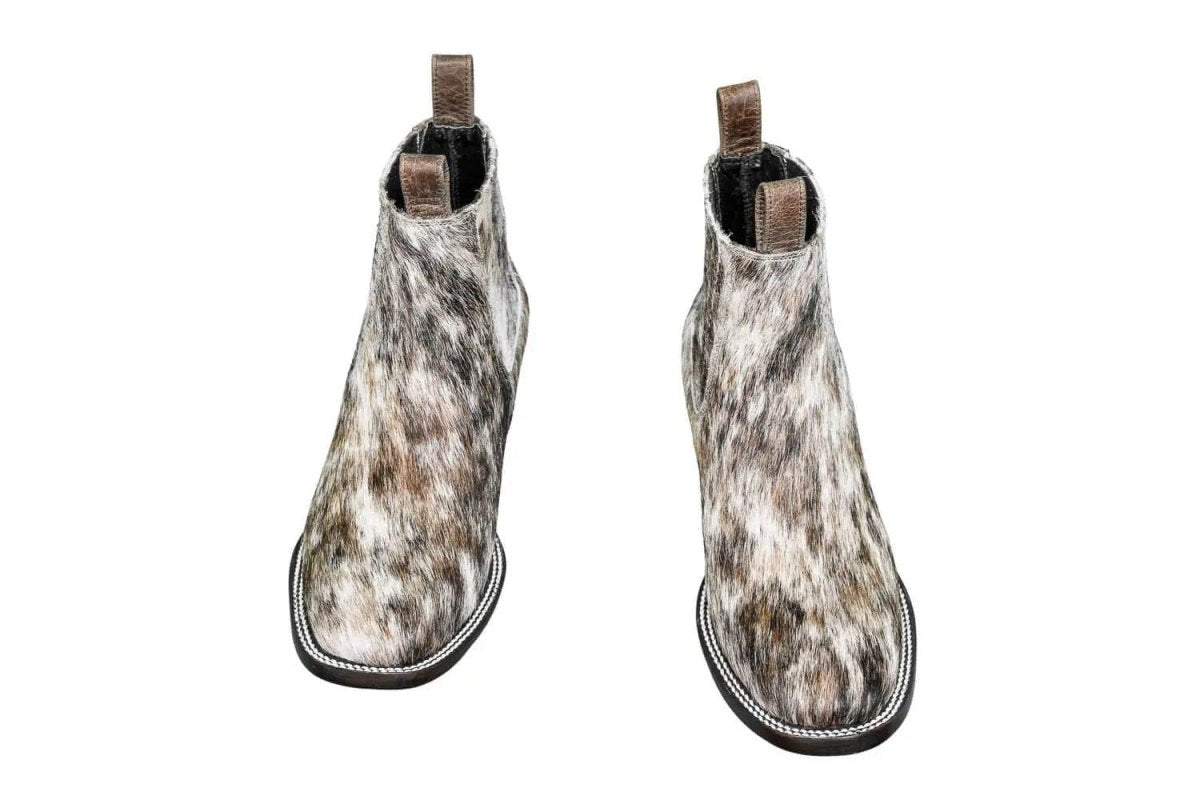 Aurora Cowhide Ankle Boots | Size 7.5 US