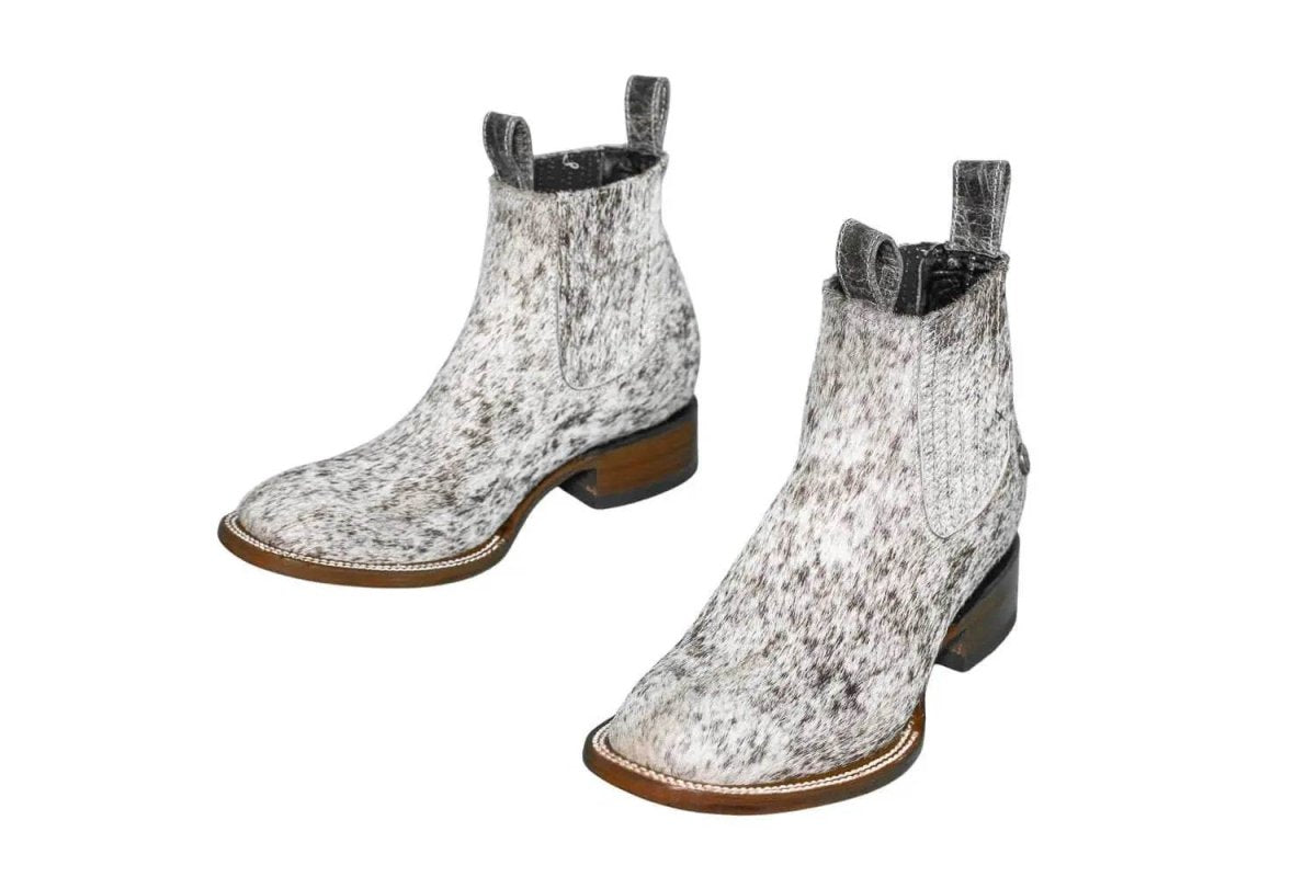 Aurora Cowhide Ankle Boots | Size 7.5 US