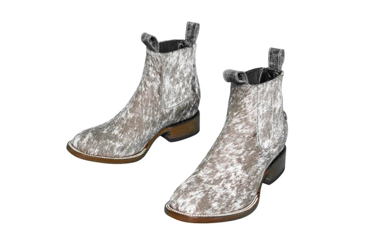 Aurora Cowhide Ankle Boots | Size 7.5 US
