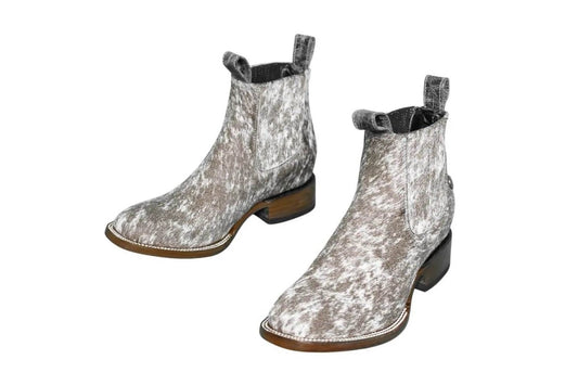 Aurora Cowhide Ankle Boots | Size 7.5 US