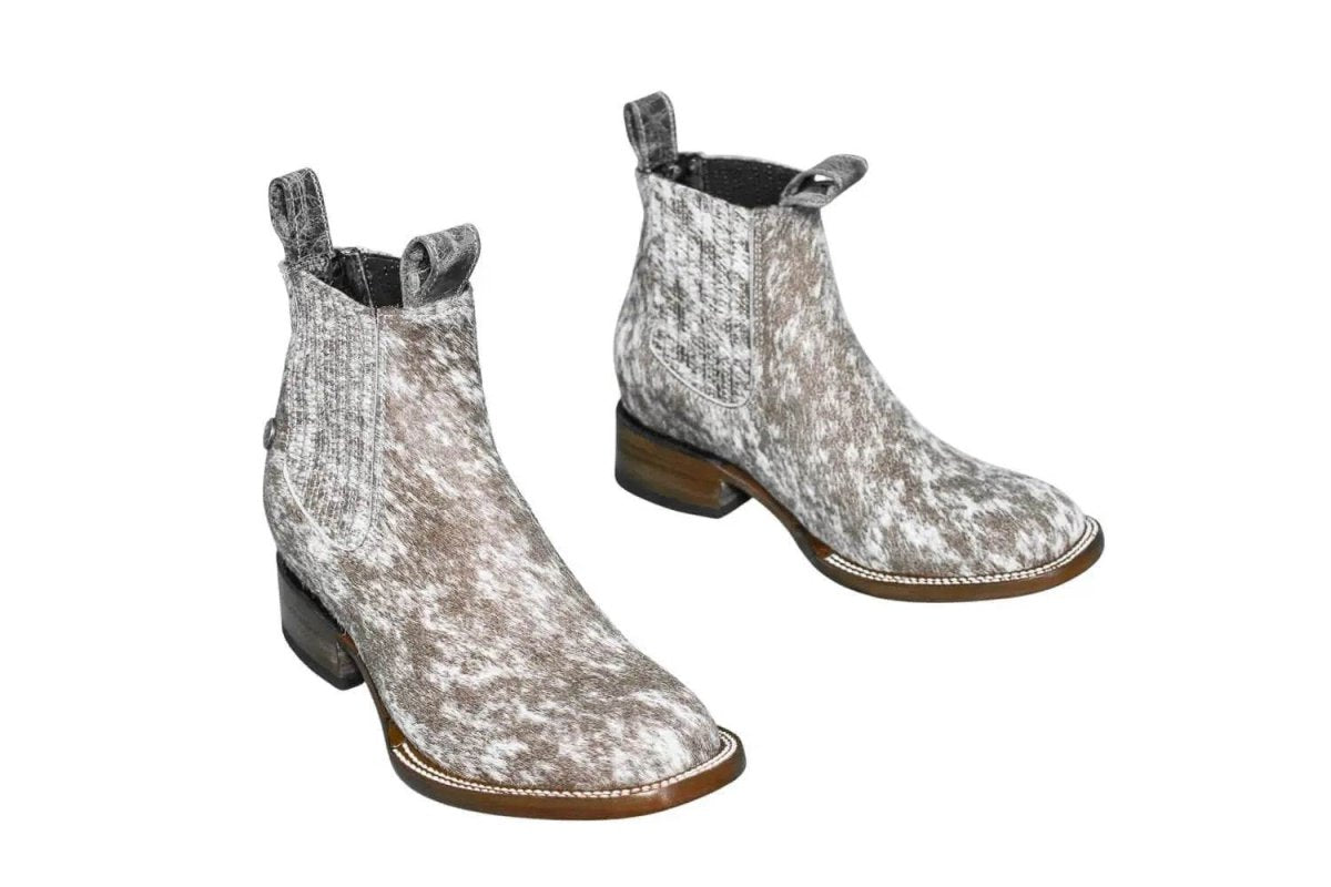 Aurora Cowhide Ankle Boots | Size 7.5 US