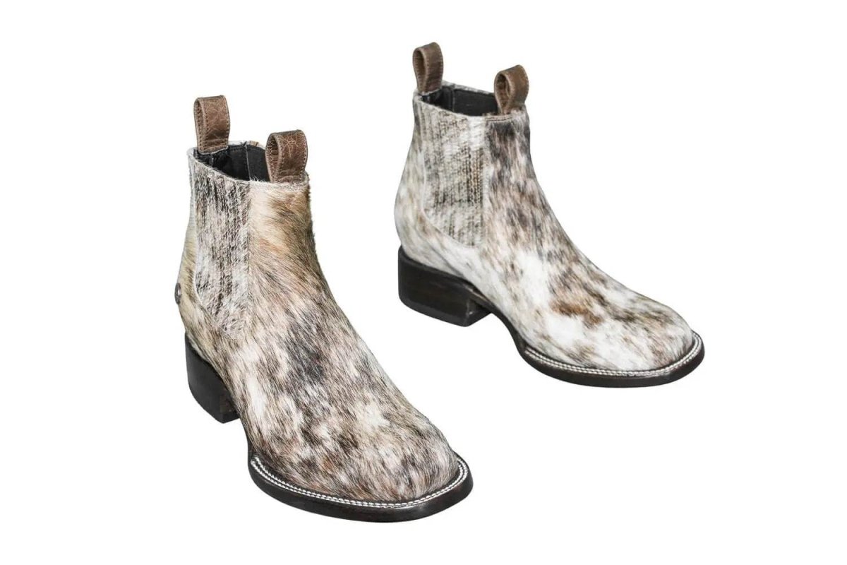 Aurora Cowhide Ankle Boots | Size 7.5 US