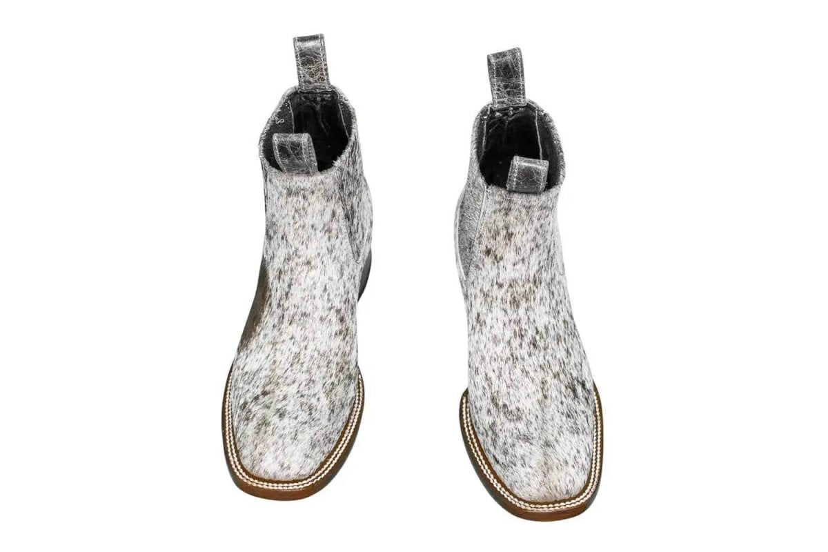 Aurora Cowhide Ankle Boots | Size 7.5 US