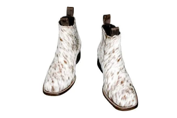 Aurora Cowhide Ankle Boots | Size 10.5 US