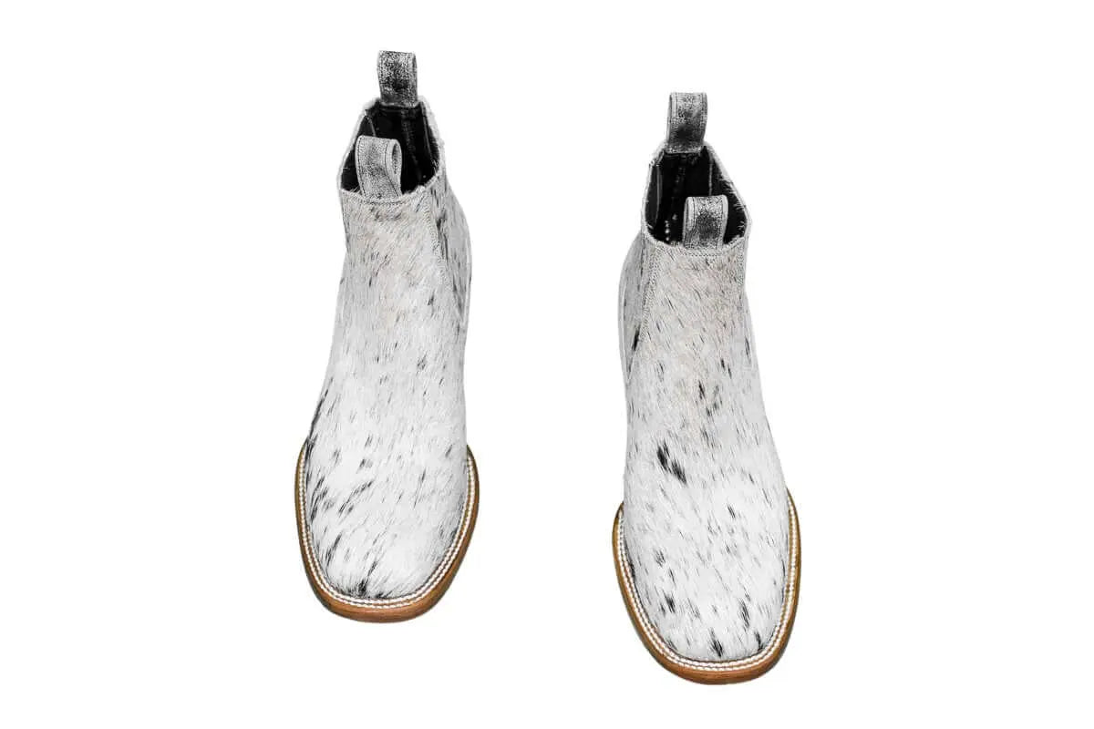 Aurora Cowhide Ankle Boots | Size 10.5 US