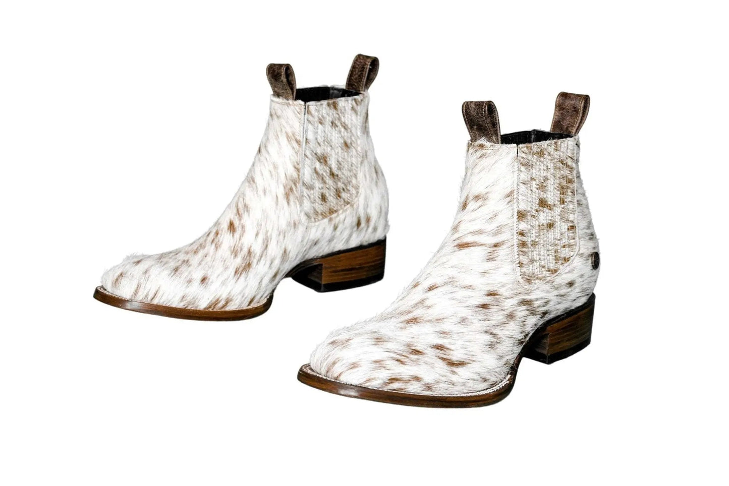 Aurora Cowhide Ankle Boots | Size 10.5 US