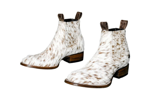 Aurora Cowhide Ankle Boots | Size 10.5 US