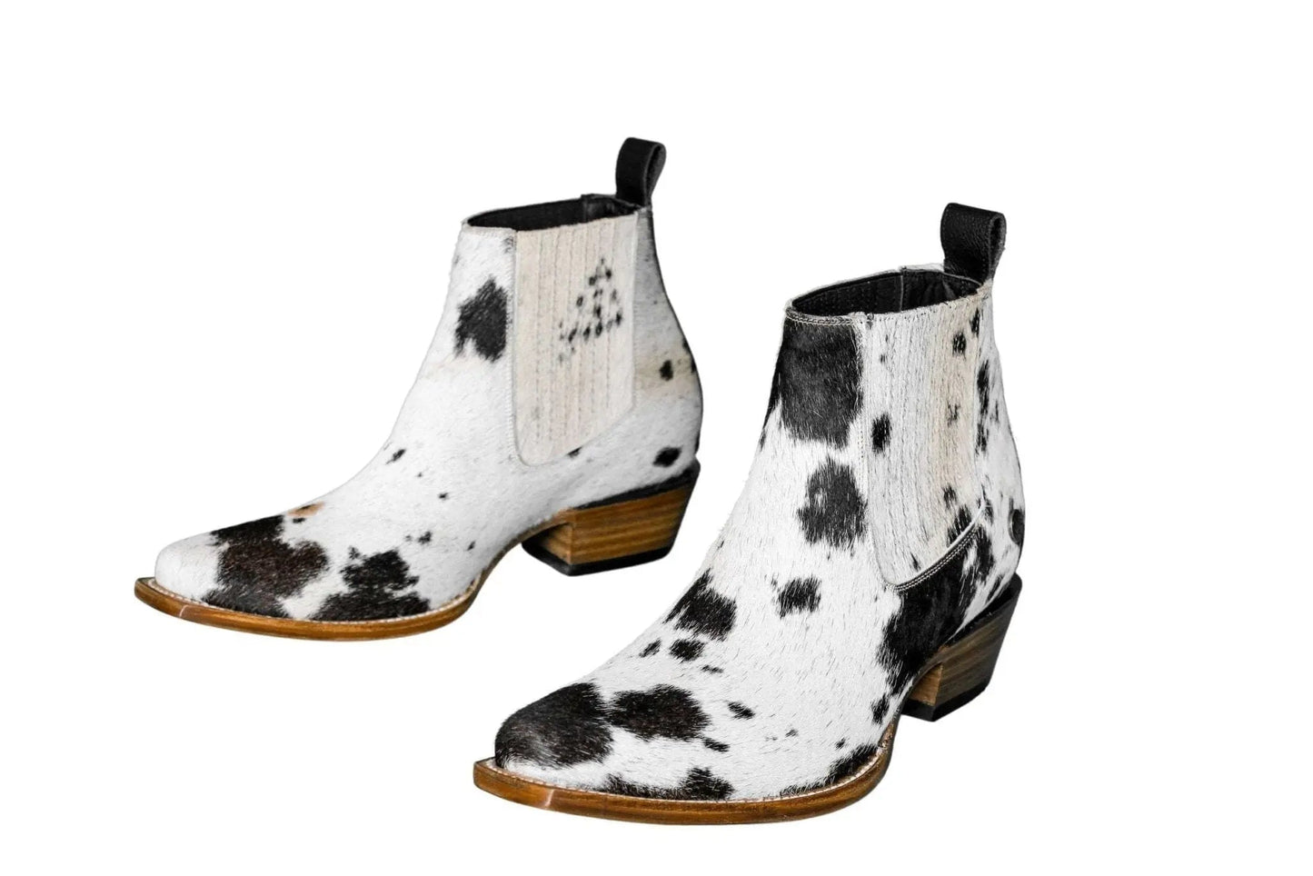 Aurora Cowhide Ankle Boots | Size 10.5 US