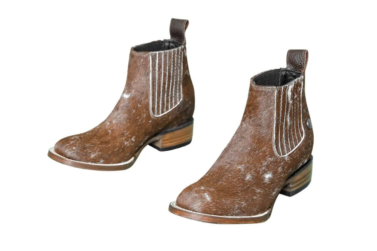 Aurora Cowhide Ankle Boots | Size 6.5 US