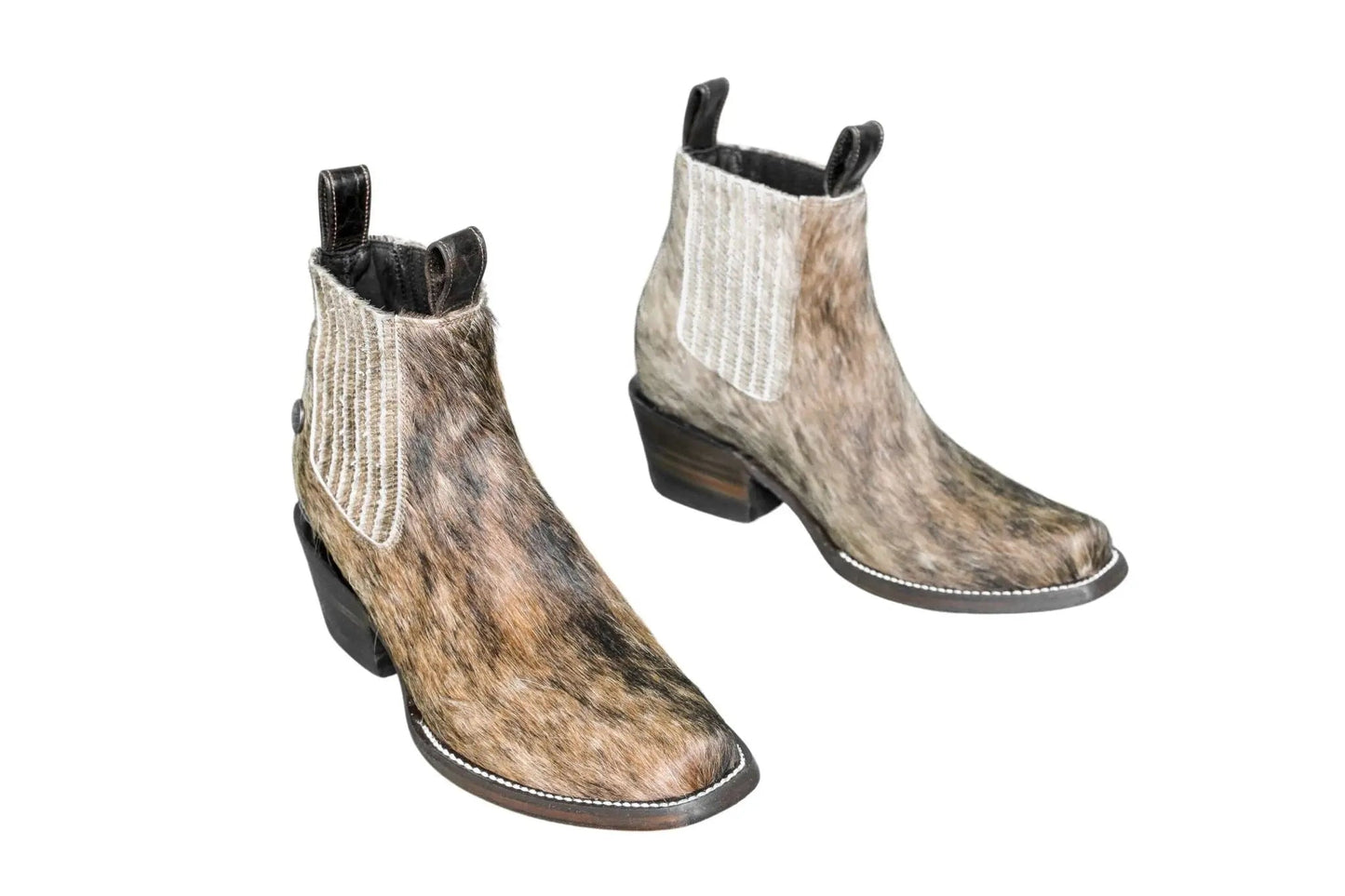 Aurora Cowhide Ankle Boots | Size 6.5 US