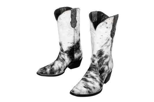 The Carmen Cowhide Boots – Size 7