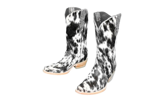 The Carmen Cowhide Boots – Size 8