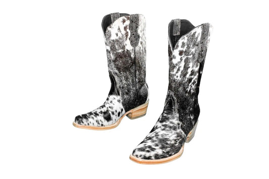 The Carmen Cowhide Boots – Size 8