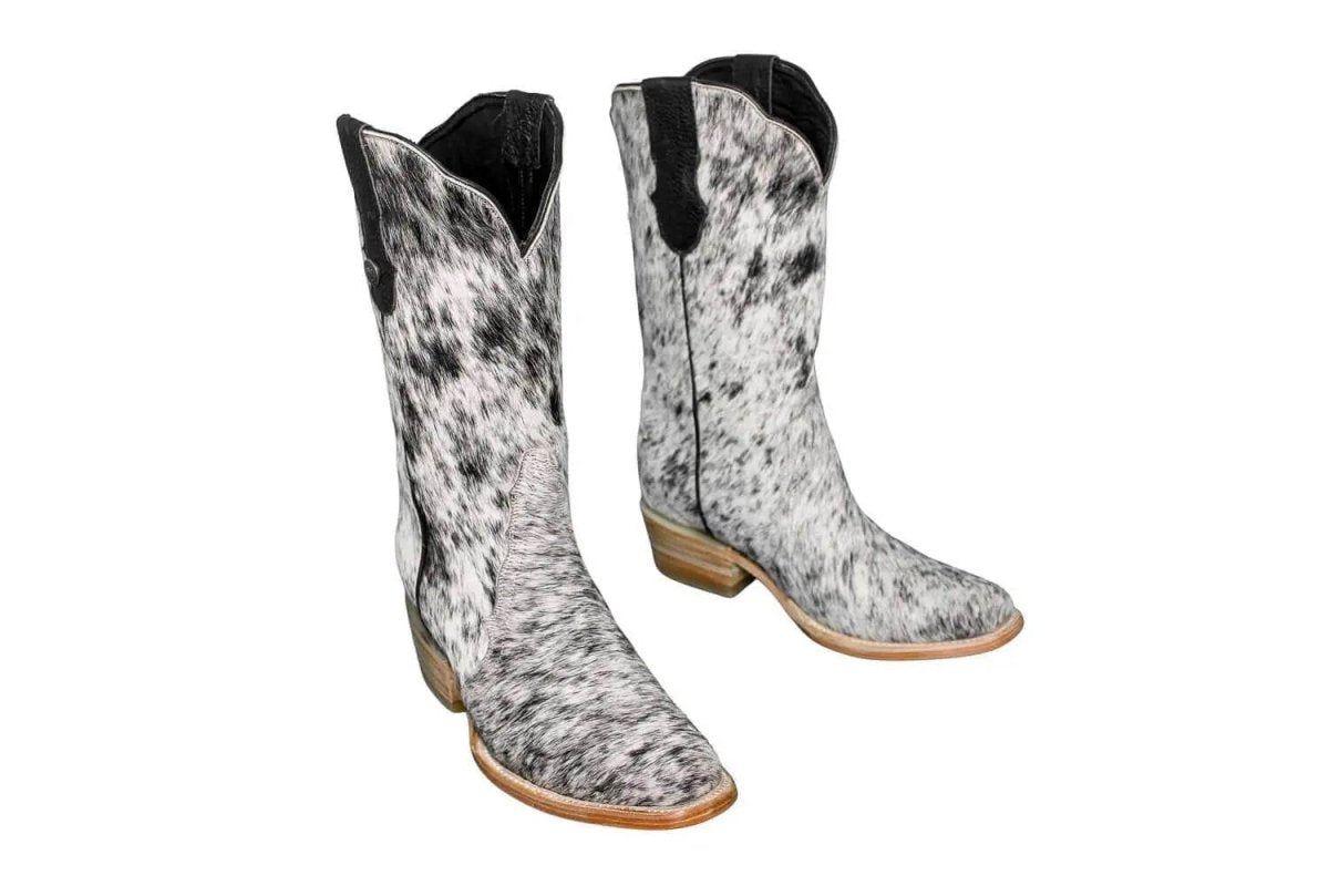 The Carmen Cowhide Boots – Size 7
