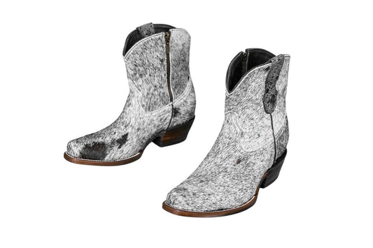 The Loretta Cowhide Boots - Size 8 US
