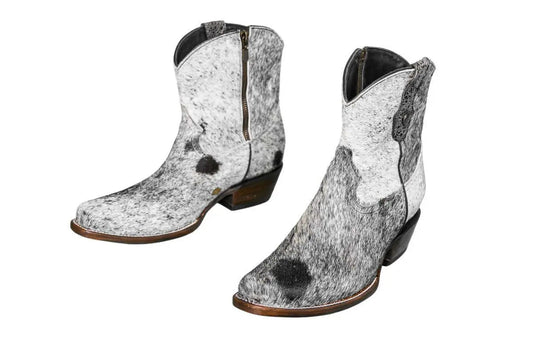 The Loretta Cowhide Boots - Size 9.5 US